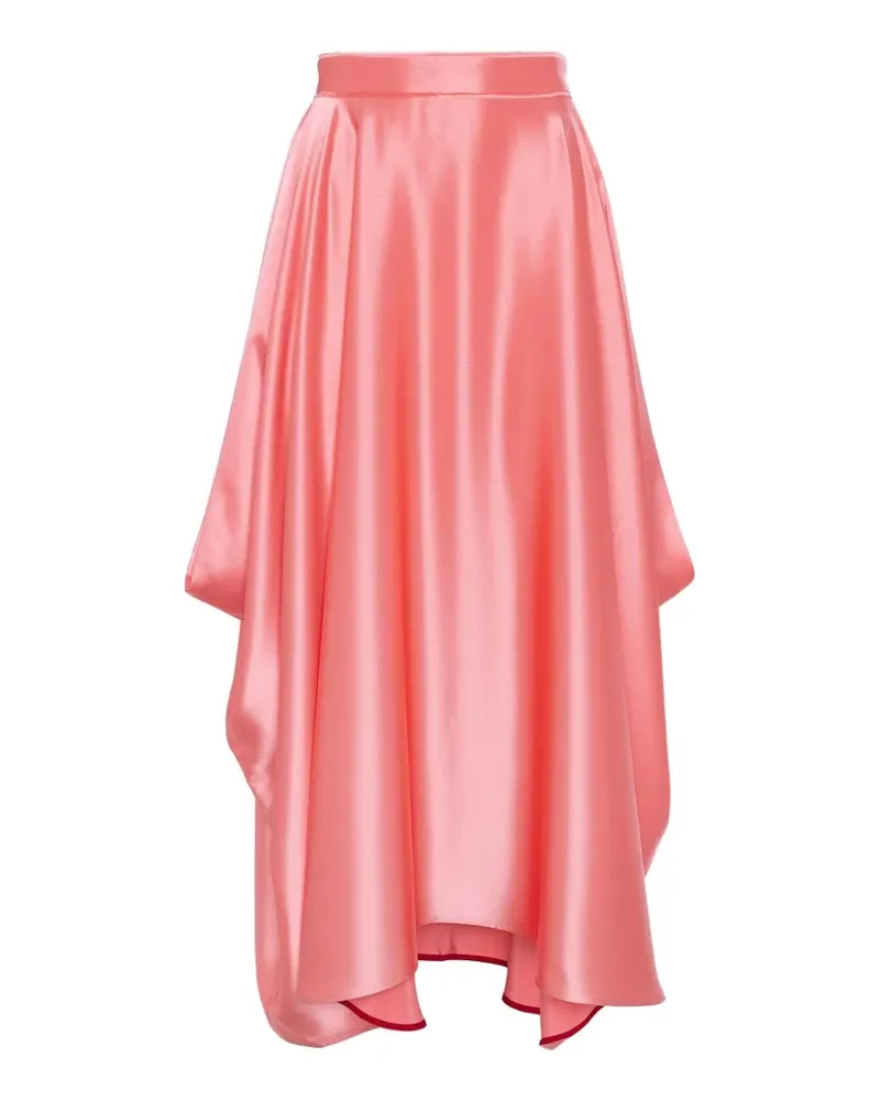 Roksanda Ilincic Amari asymmetric-hem skirt - Orange Orange