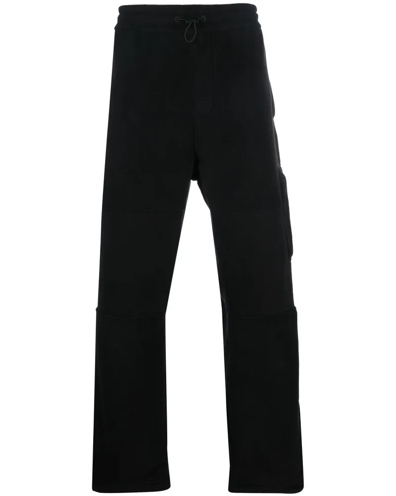 Calvin Klein Cargohose aus Fleece - Schwarz Schwarz