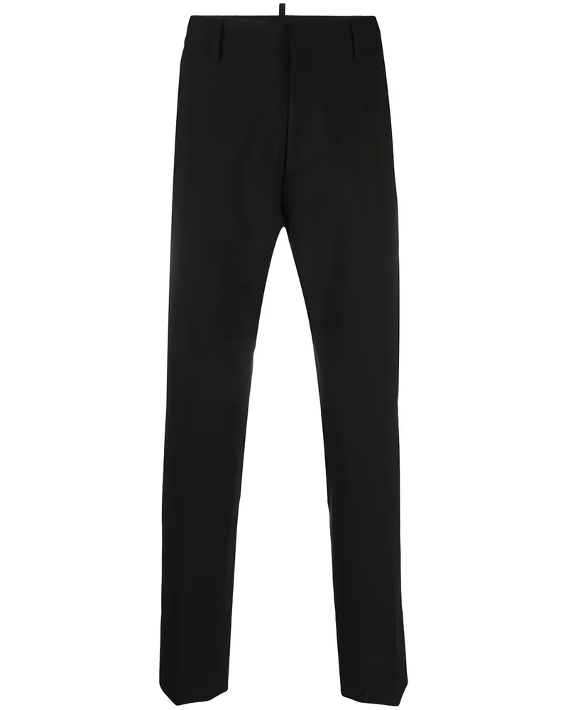 Dsquared2 Hose mit geradem Bein - Schwarz Schwarz