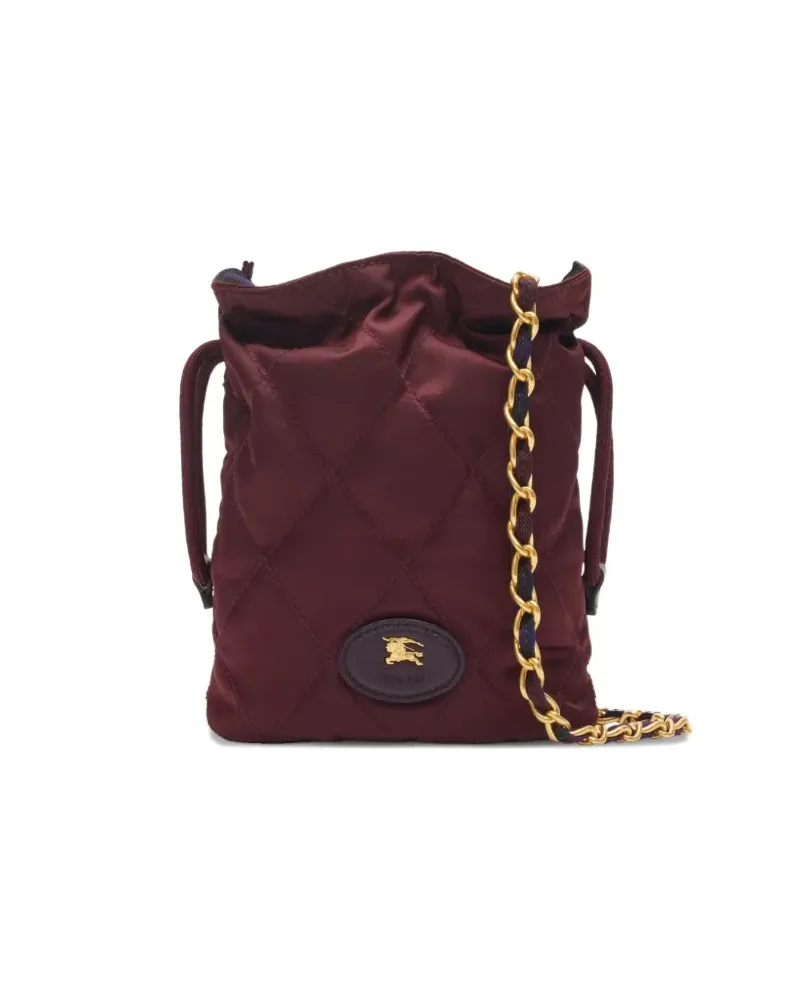 Burberry Gesteppte Mini-Beuteltasche - Rot Rot