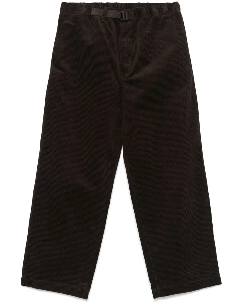 Danton Hose mit weitem Bein - Braun Braun