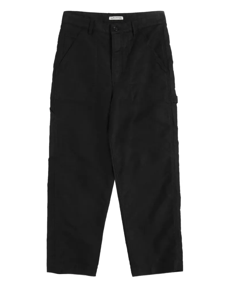 YMC Painter Hose - Schwarz Schwarz