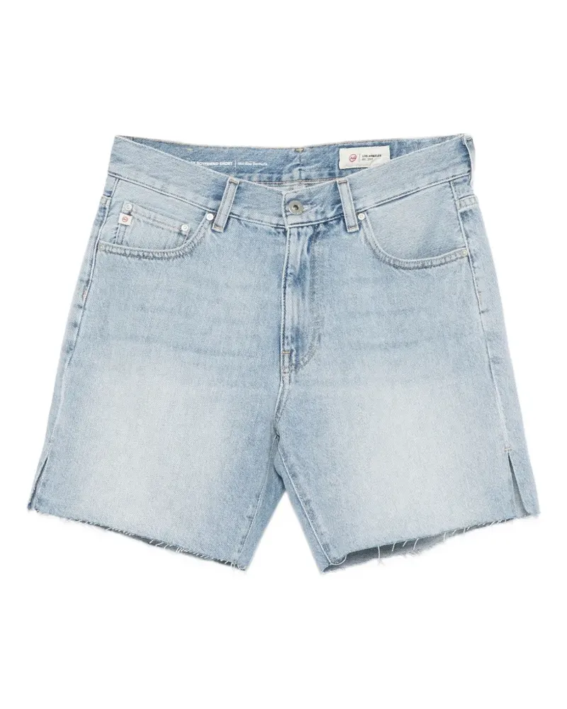 Adriano Goldschmied raw-cut shorts - Blau Blau