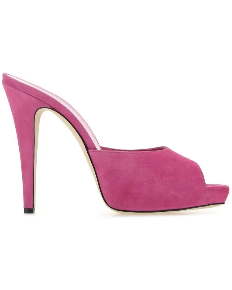 Paris Texas Monica Mules 130mm - Rosa Rosa