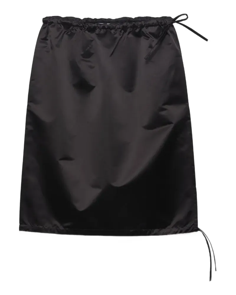 Prada satin skirt - Schwarz Schwarz