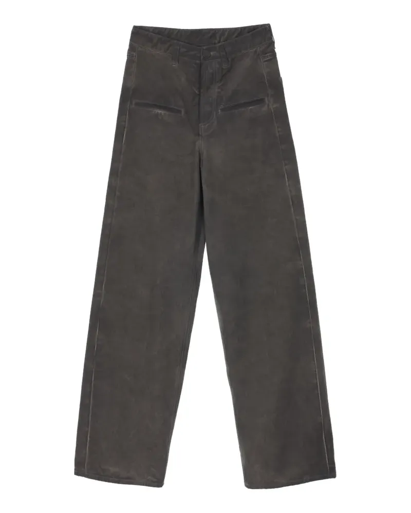 Uma Wang Ball Palazzohose - Grau Grau