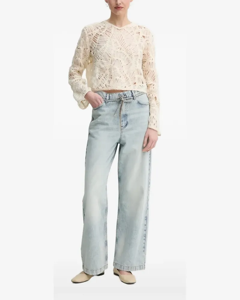 Day Birger et Mikkelsen Oberteil mit Cut-Outs - Nude Nude