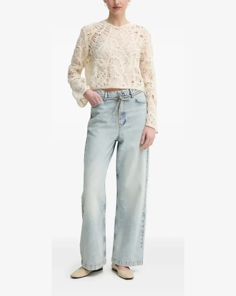 Day Birger et Mikkelsen Oberteil mit Cut-Outs - Nude Nude