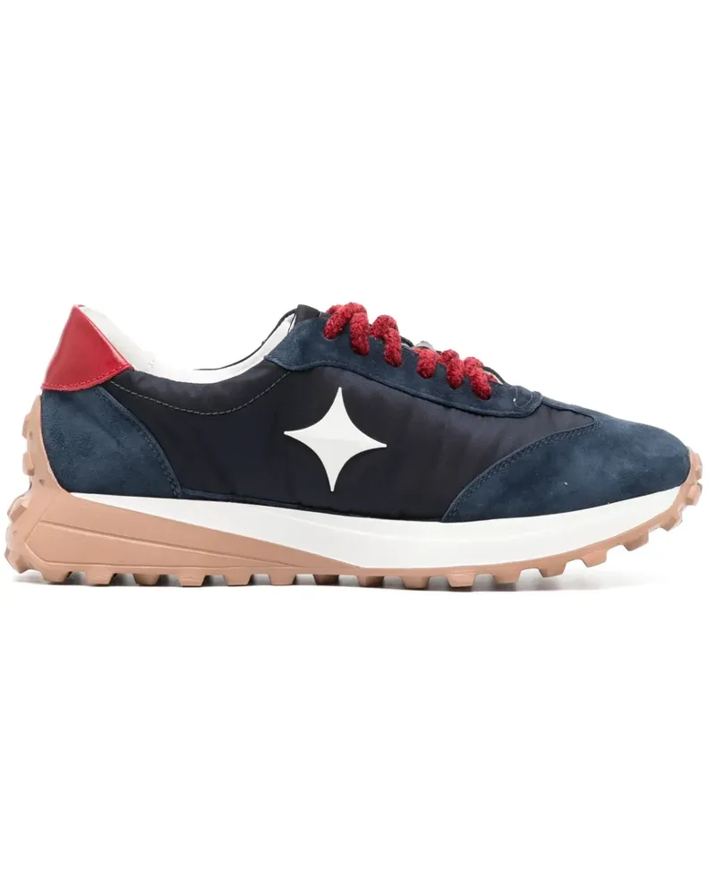 MADISON.MAISON Sneakers mit Wildlederbesatz - Blau Blau