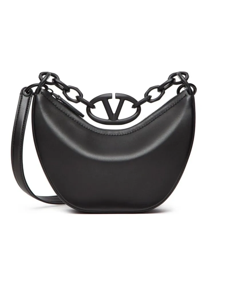 Valentino Garavani Mini VLogo Moon Tasche - Schwarz Schwarz