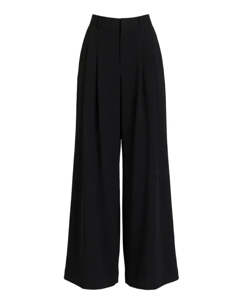 Cinq à Sept Marne Hose mit Falten - Schwarz Schwarz