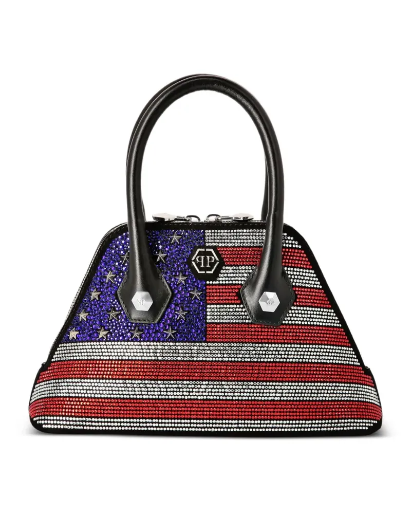 Philipp Plein Handtasche mit Strass - Mehrfarbig Mehrfarbig