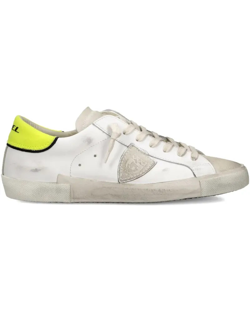Philippe Model Prsx Sneakers im Patchwork-Look - Weiß Weiß