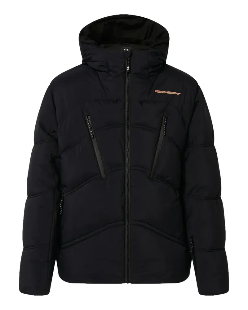 Oakley TC Rykkinn hooded padded jacket - Schwarz Schwarz