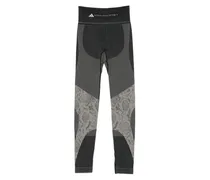Hose mit Schlangen-Print - Schwarz