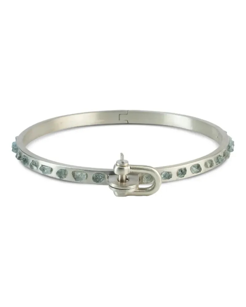 Parts Of Four Verzierte Aquamarin-Halspange - Silber Silber