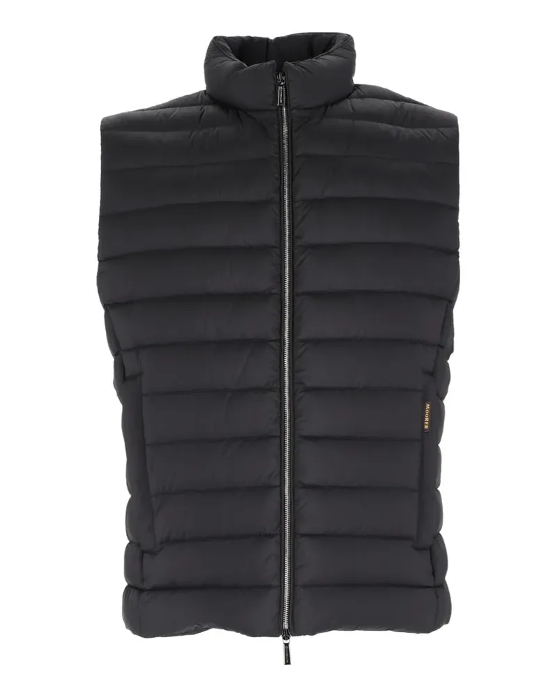 MOORER Calaf-S3 quilted padded gilet - Schwarz Schwarz