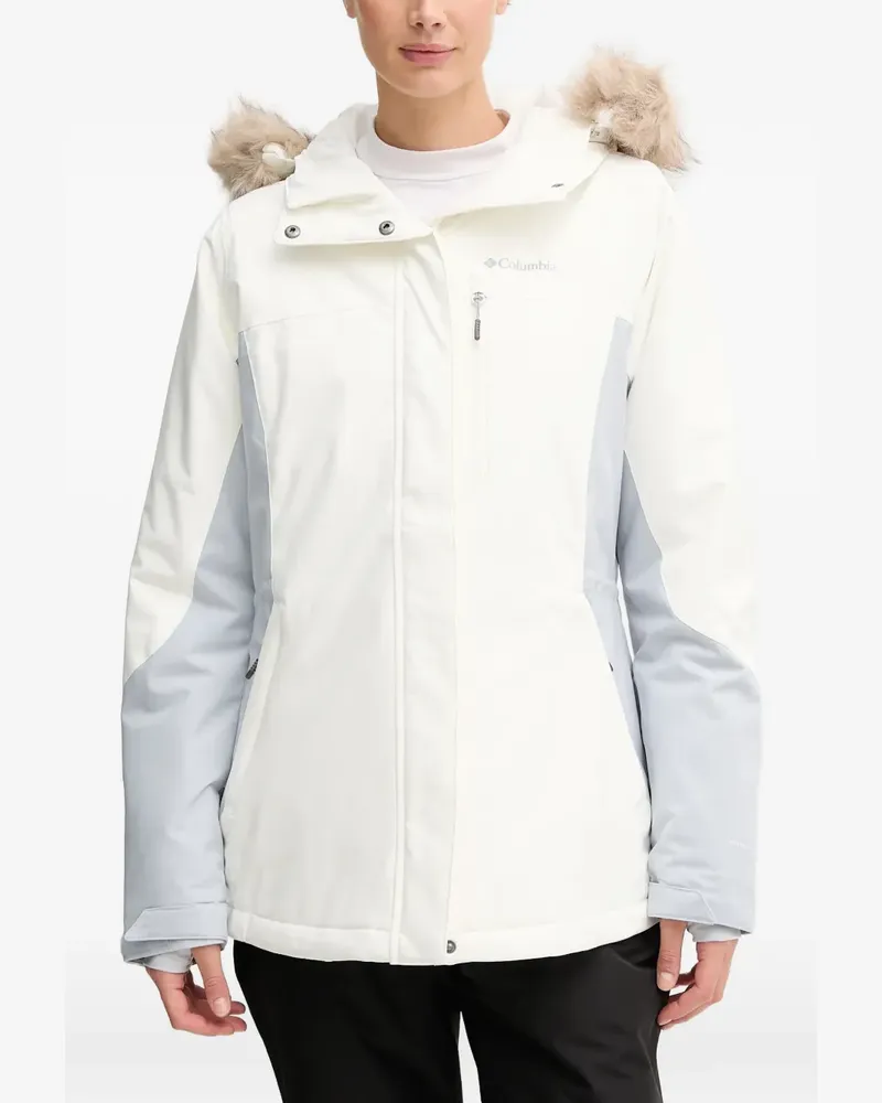 Columbia Sportswear Company Ava Alpine Skijacke mit Faux Fur - Weiß Weiß
