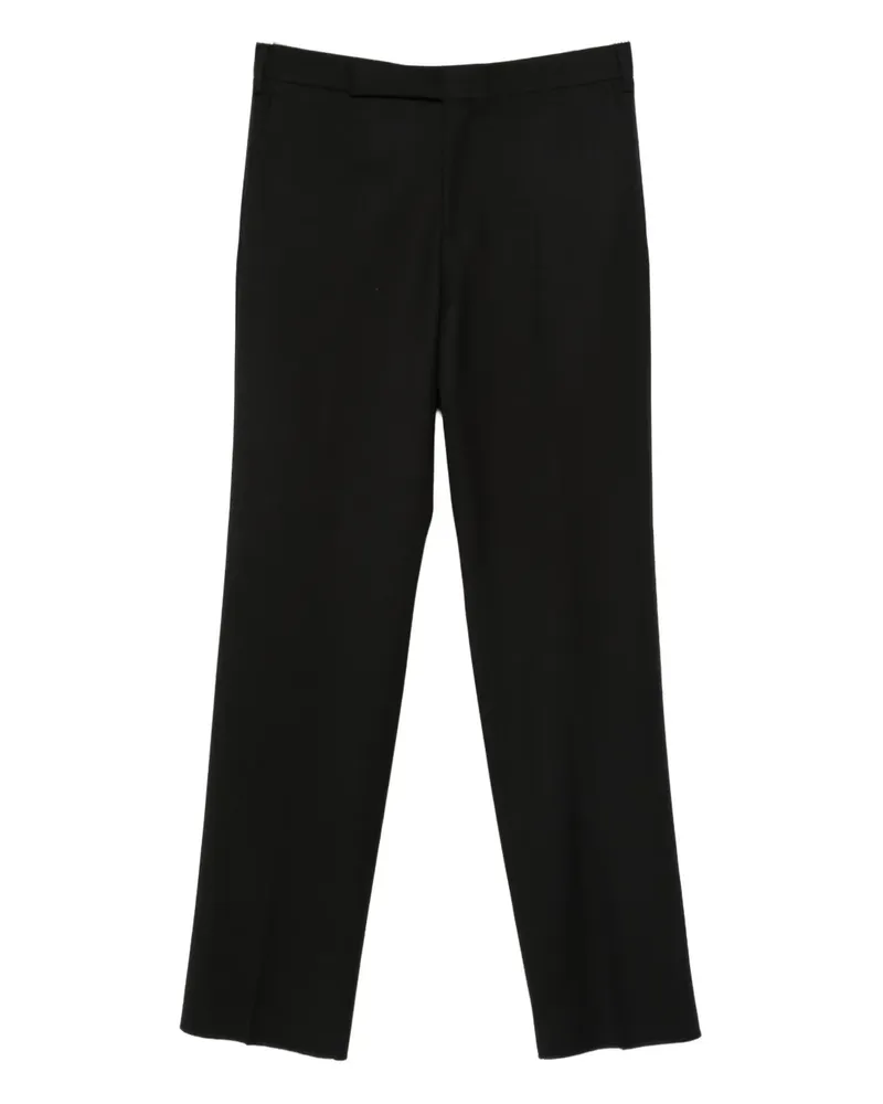 LARDINI concealed-fastening trousers - Schwarz Schwarz