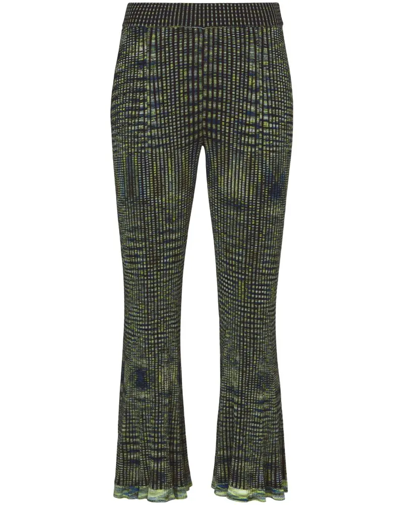 Proenza Schouler Space Dye Strickhose - Blau Blau