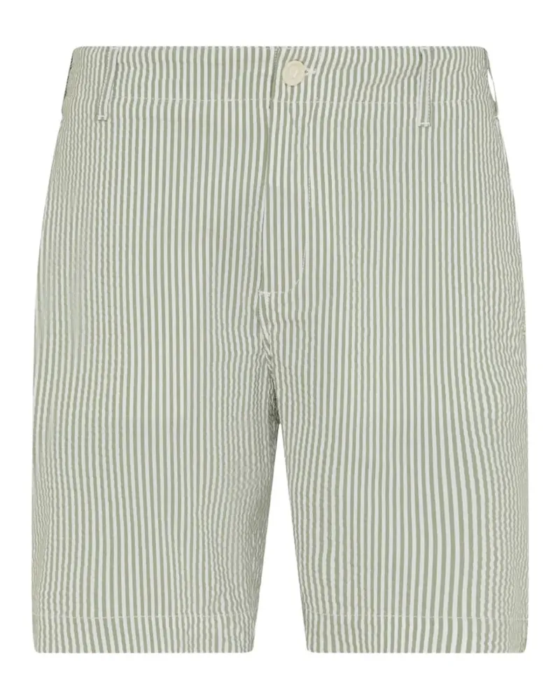 Vilebrequin Gestreifte Shorts - Grün Grün