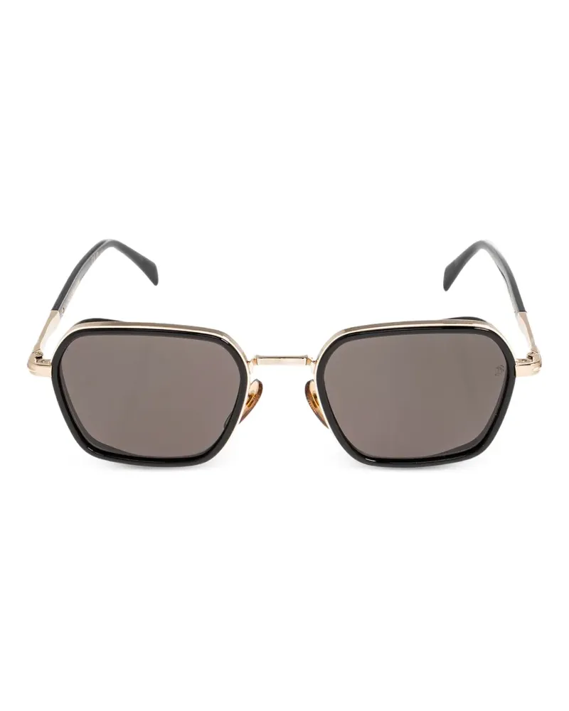 EYEWEAR by DAVID BECKHAM Sonnenbrille mit eckigem Gestell - Gold Gold