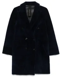 BLANCHA Jacke aus Faux Shearling Blau