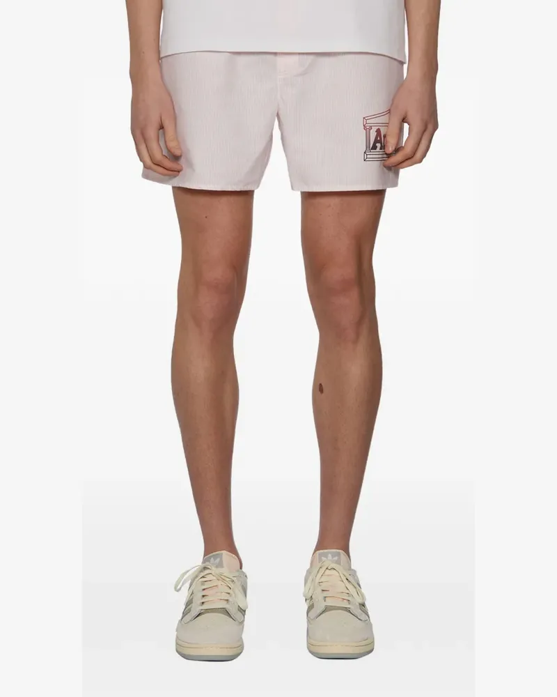 Aries logo shorts - Rosa Rosa