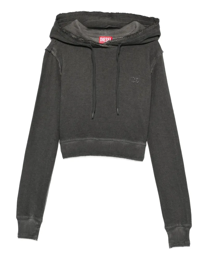 Diesel F-Slimmy hoodie - Grau Grau