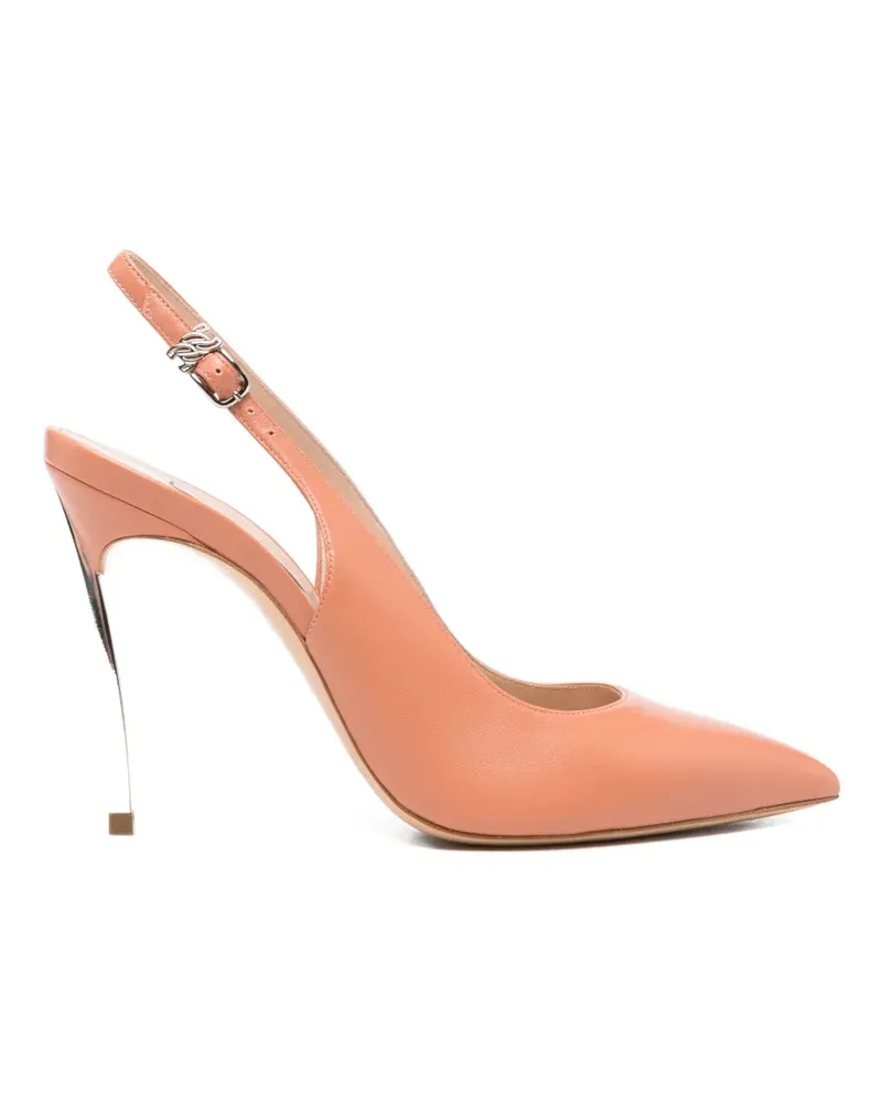Casadei Minorca Blade slingback pumps - Nude Nude