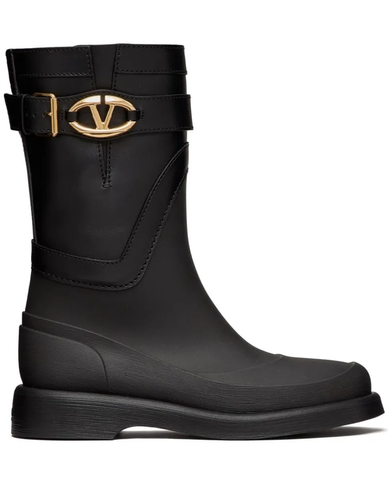 Valentino Garavani Stiefel mit VLOGO Schwarz