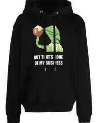 Mostly Heard Rarely Seen Hoodie mit grafischem Print Schwarz