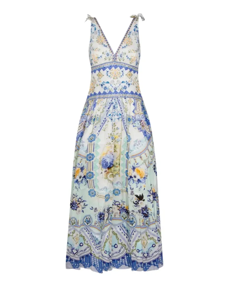 Camilla My Homespun Heart dress - Weiß Weiß