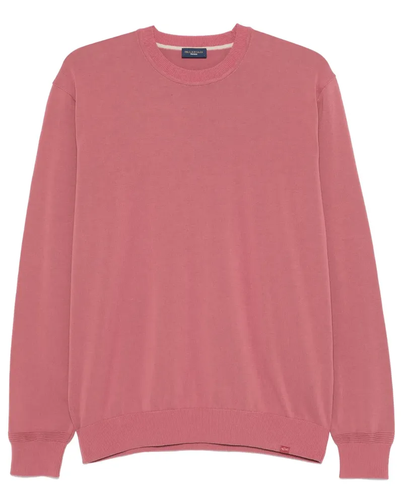 Paul & Shark Pullover aus Baumwolle - Rosa Rosa