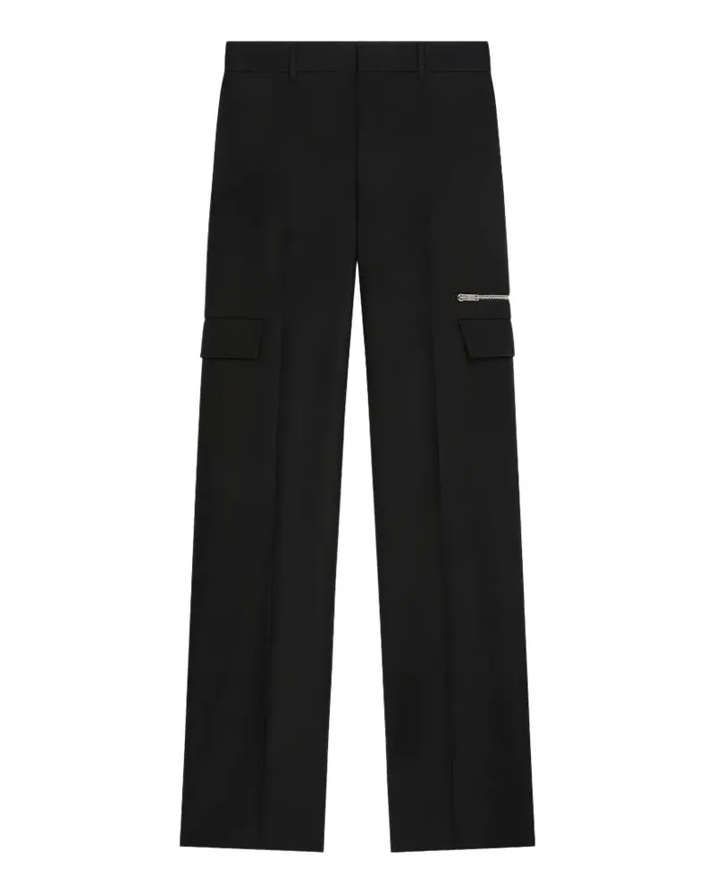 Givenchy cargo-pockets tailored trousers - Schwarz Schwarz