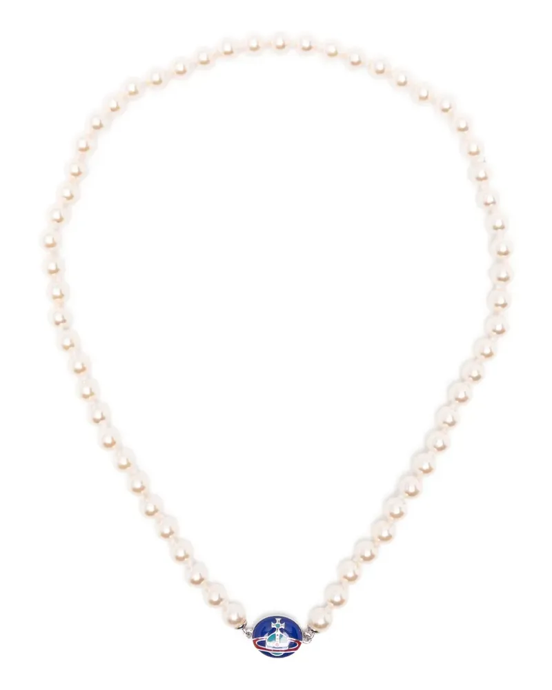 Vivienne Westwood Orb-embellishment necklace - Nude Nude