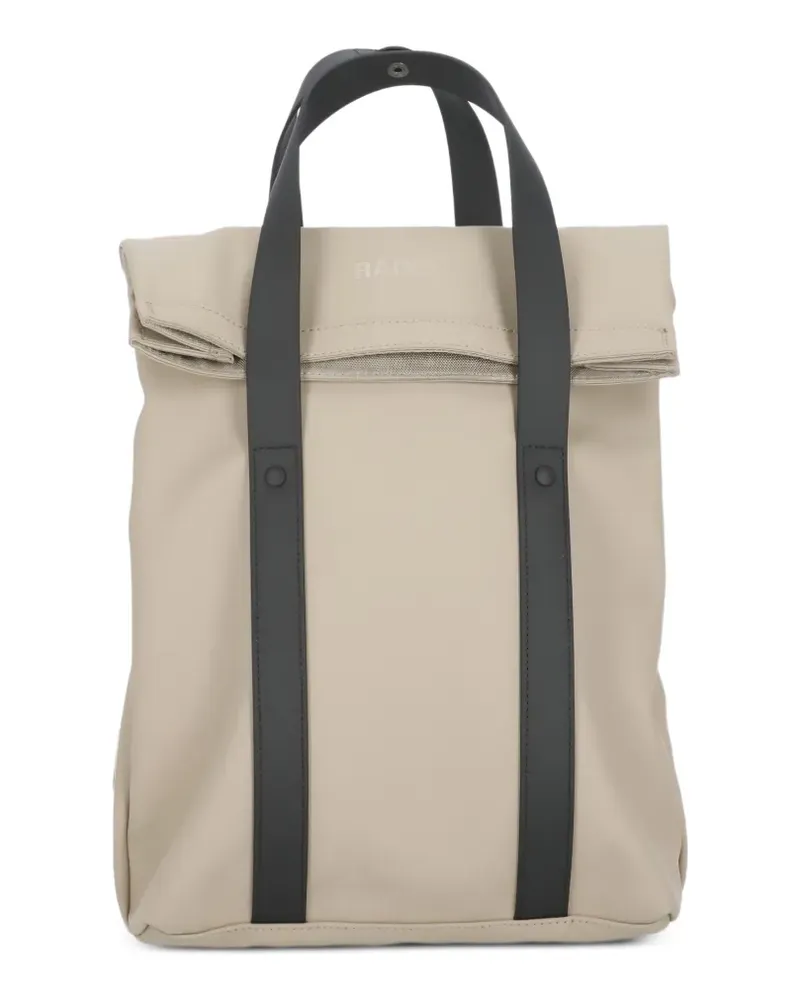 RAINS Mini 2 Way Tote Rucksack - Nude Nude