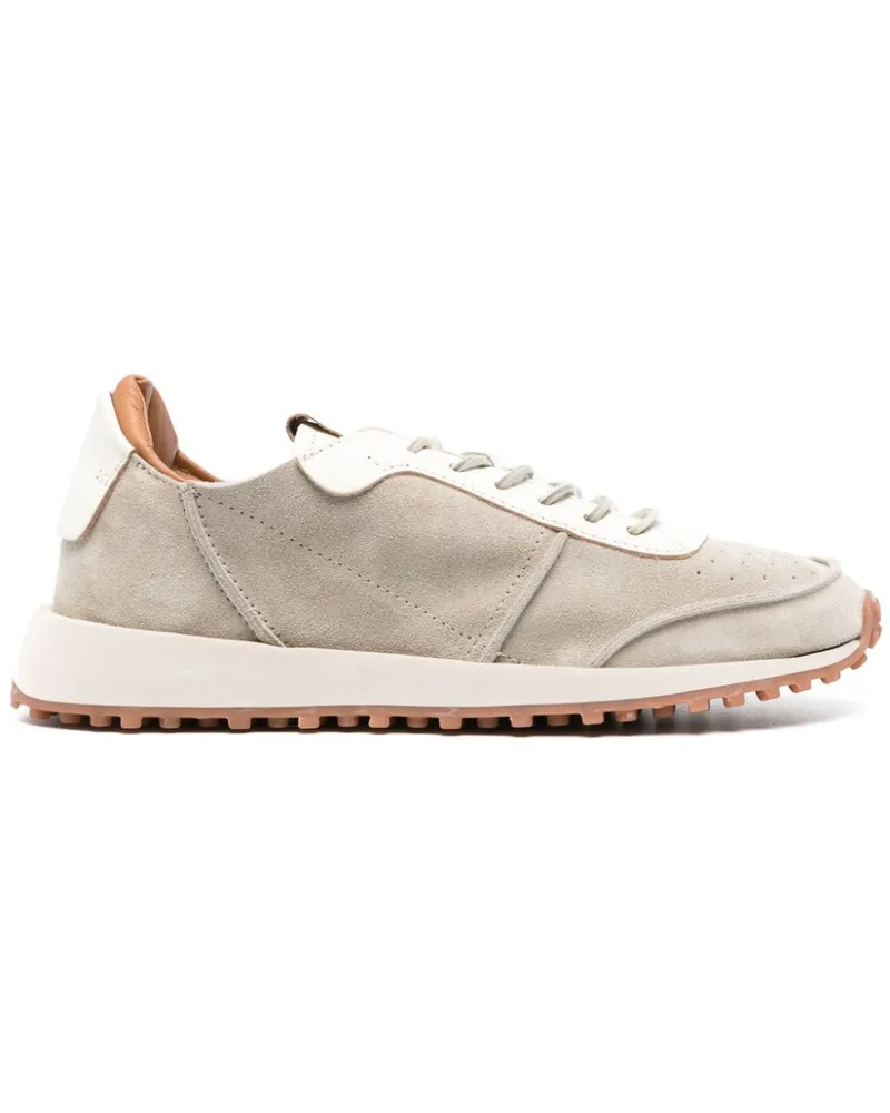 Buttero Sneakers aus Wildleder - Grau Grau