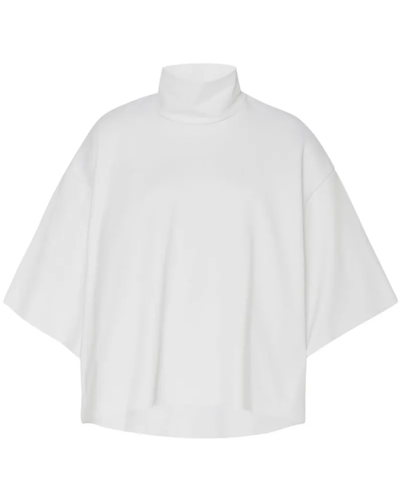 Rosetta Getty T-Shirt mit Rollkragen - Weiß Weiß