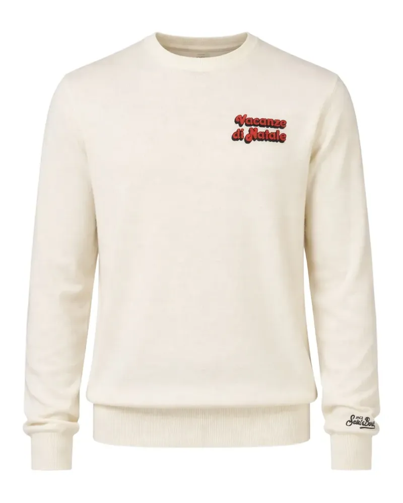 MC2 Saint Barth Bestickter Pullover - Nude Nude