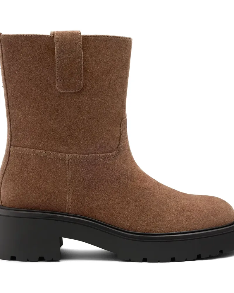 Stuart Weitzman Ren Stiefeletten mit Profilsohle - Braun Braun