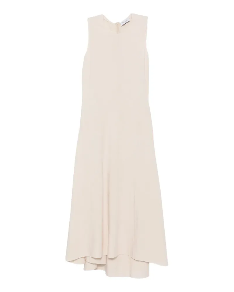 Arovescio sleeveless midi dress - Nude Nude