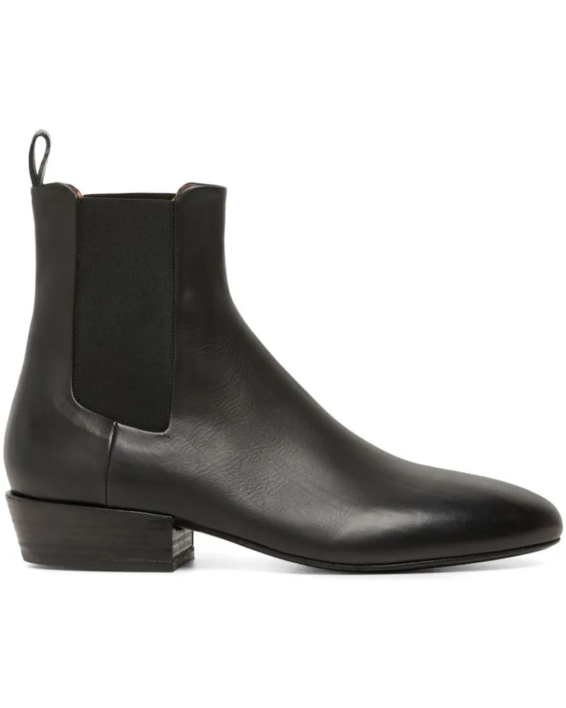 Marsèll Chelsea-Boots mit mandelförmiger Kappe - Schwarz Schwarz