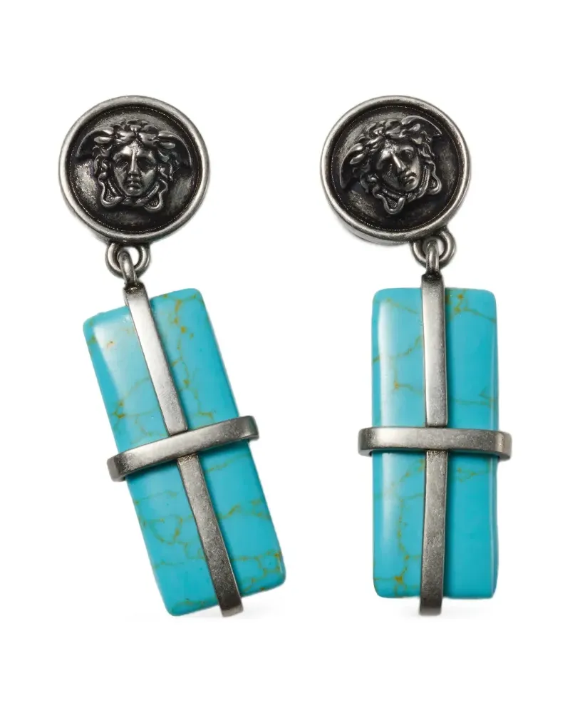 Versace Aura' Ohrringe - Silber Silber