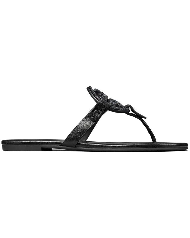 Tory Burch Miller Pavé Sandalen - Schwarz Schwarz