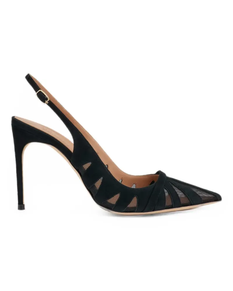 Malone Souliers Schiffer Slingback-Pumps - Schwarz Schwarz
