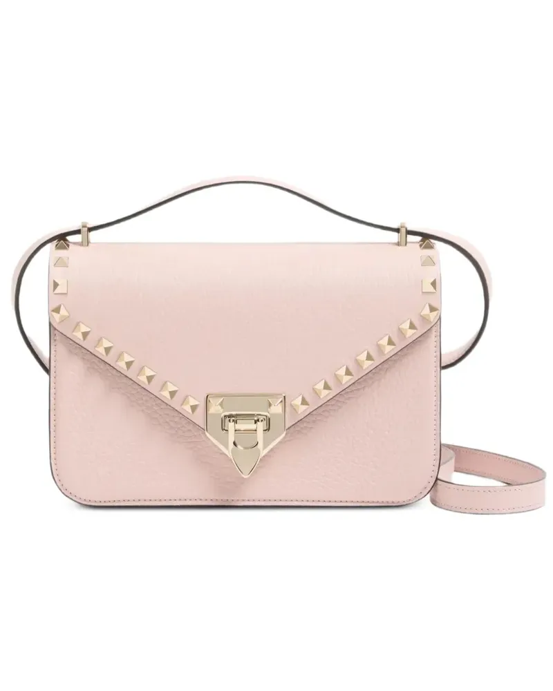 Valentino Garavani Kleine Rockstud Schultertasche - Rosa Rosa