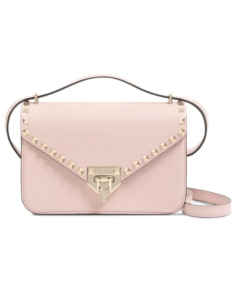 Valentino Garavani Kleine Rockstud Schultertasche - Rosa Rosa