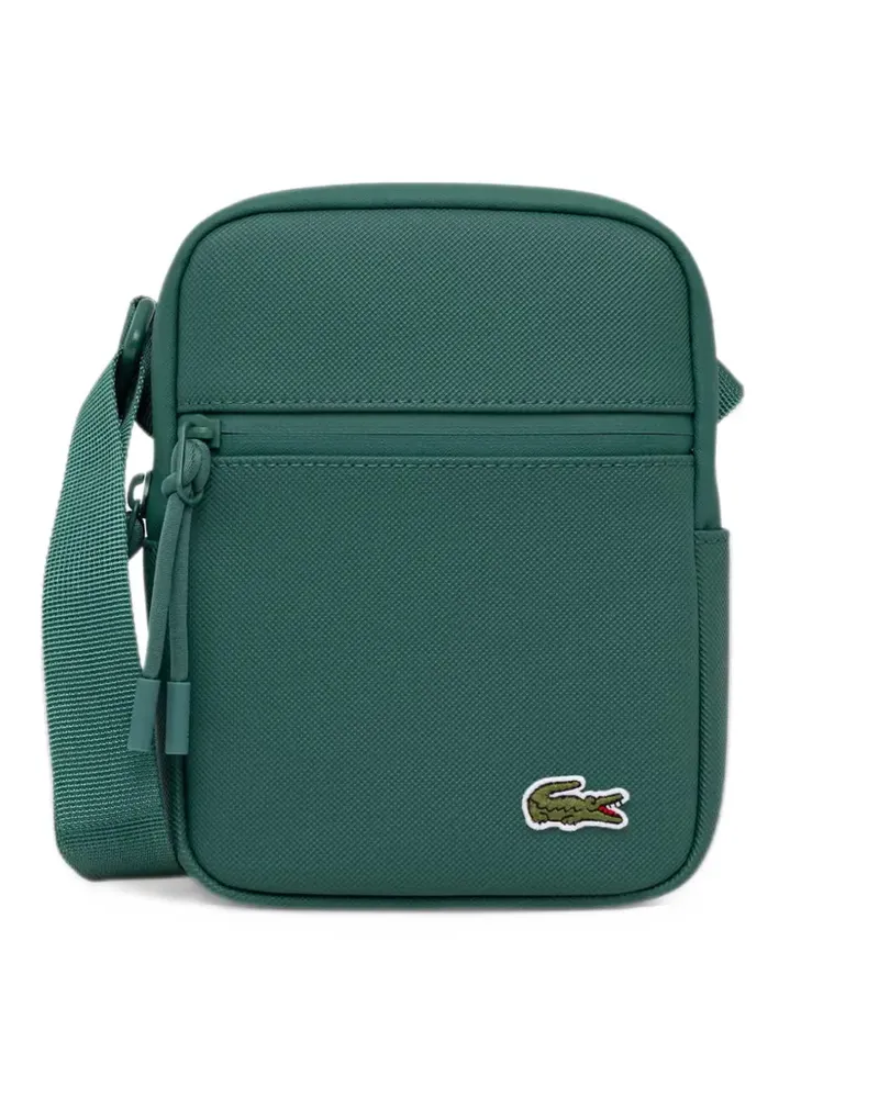 Lacoste small LCST slimline satchel - Grün Grün