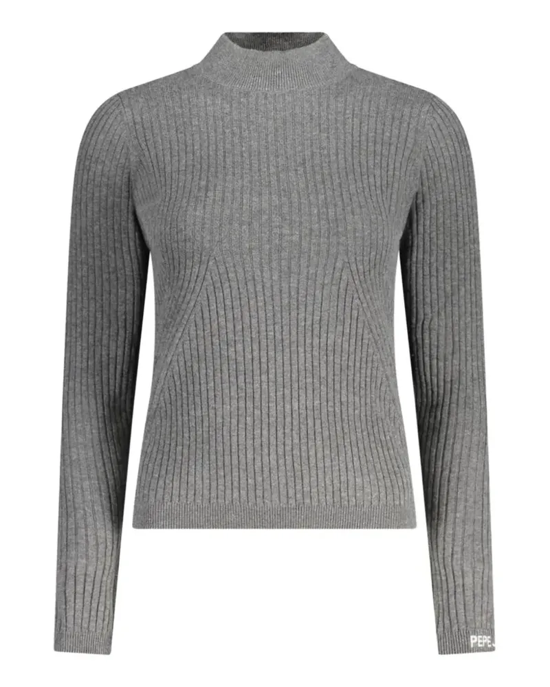 Pepe Jeans ribbed-knit sweater - Grau Grau